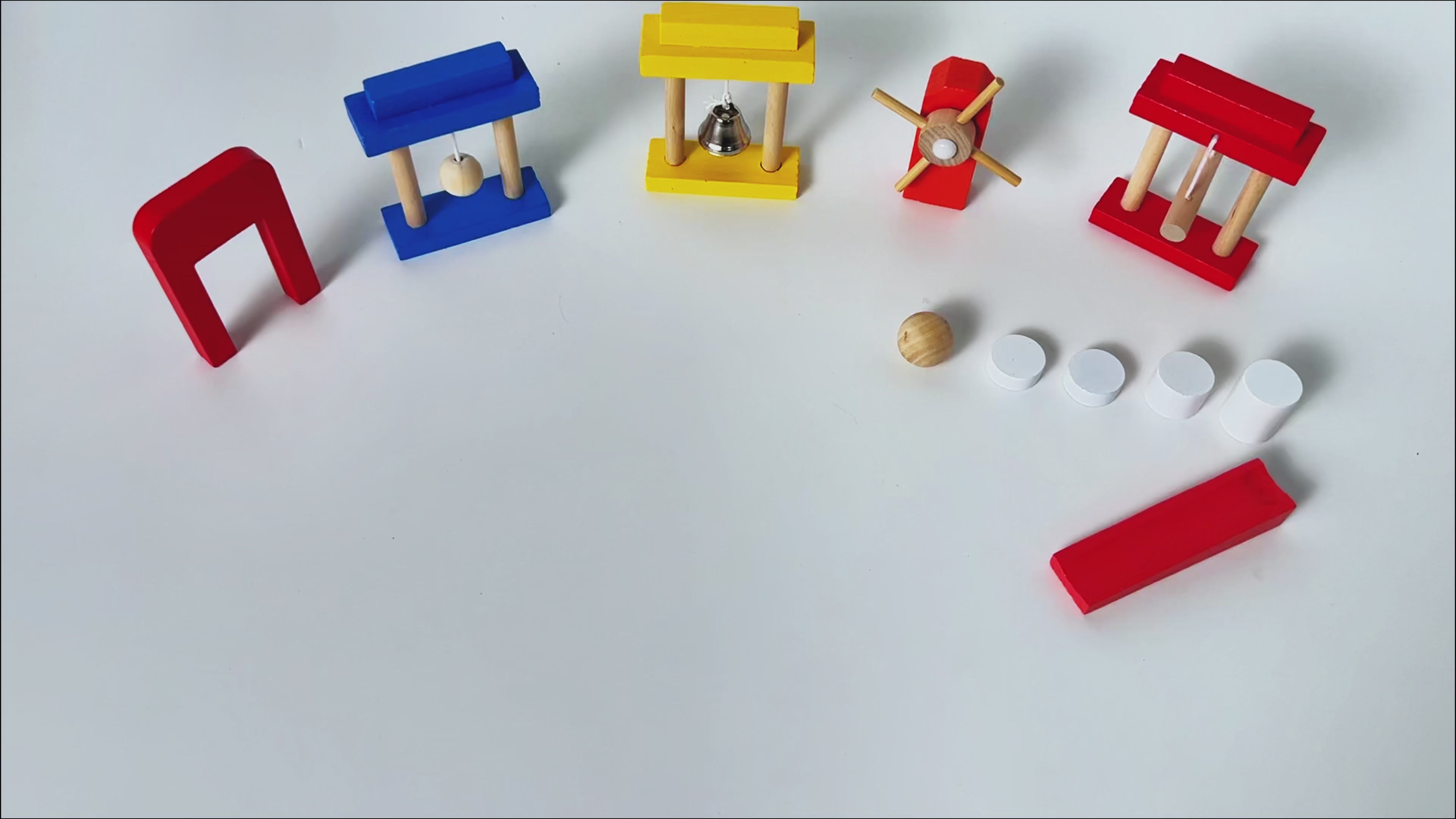 Miosea 200-Piece Wooden Domino Set for Kids