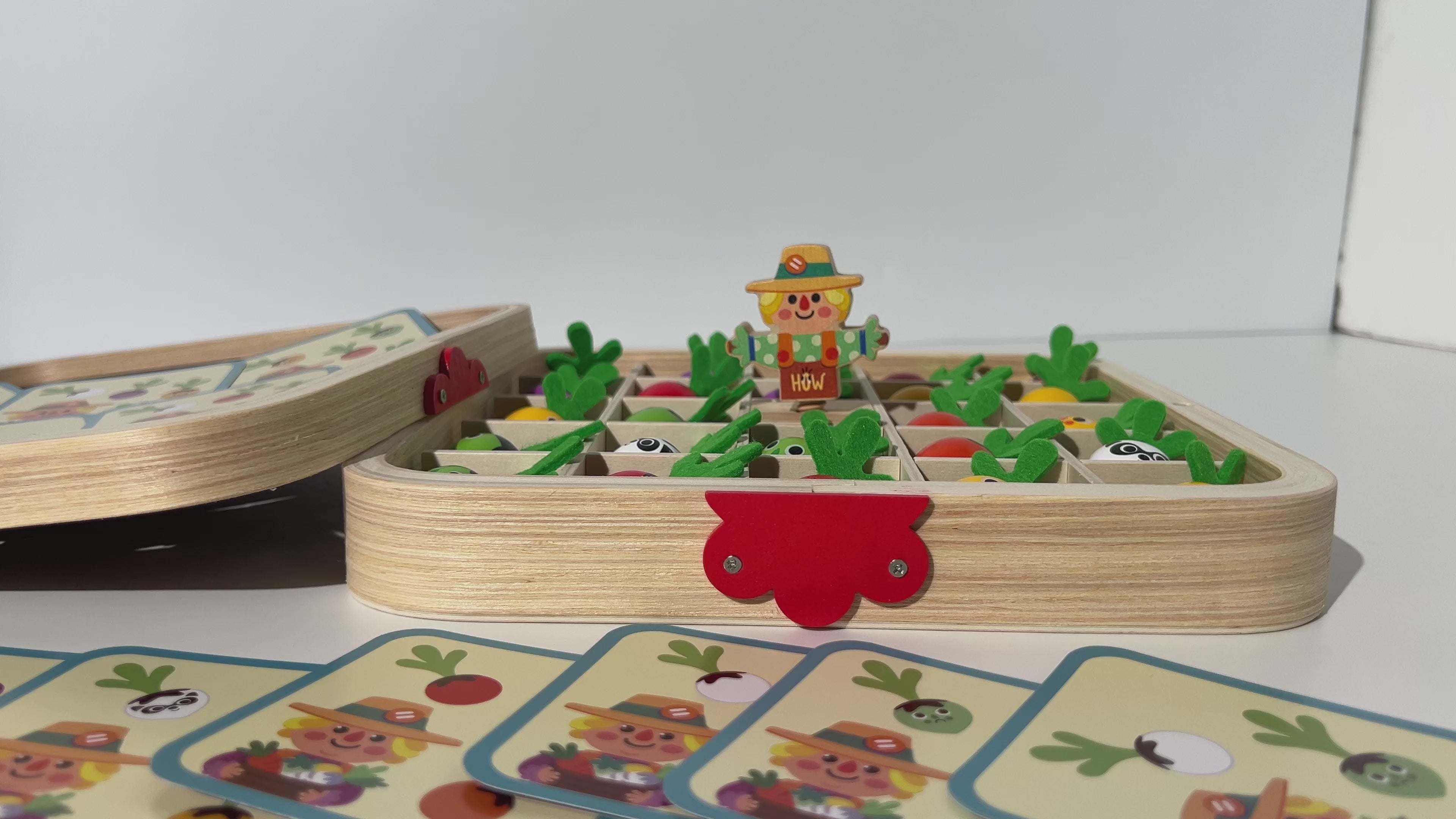 Miosea Montessori Kids Carrots Toy Carrot Harvest Game
