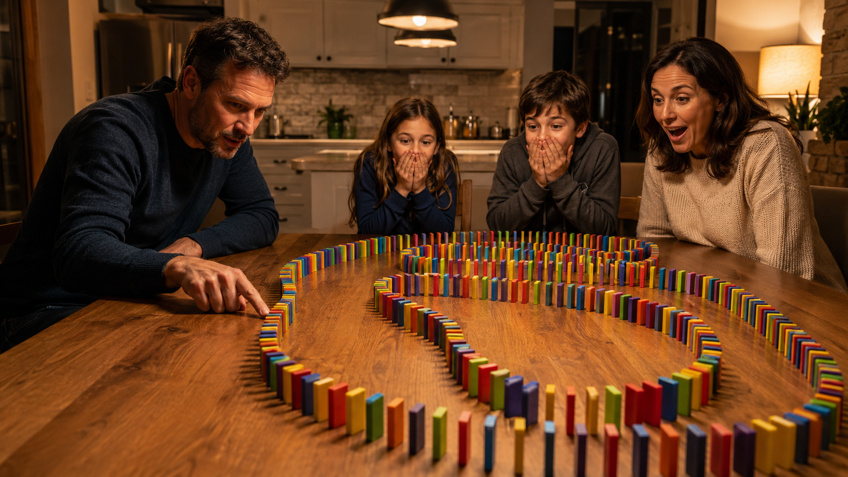 The Domino Effect: Why This 200-Piece  Wooden Set Is Taking Over Family Game Night