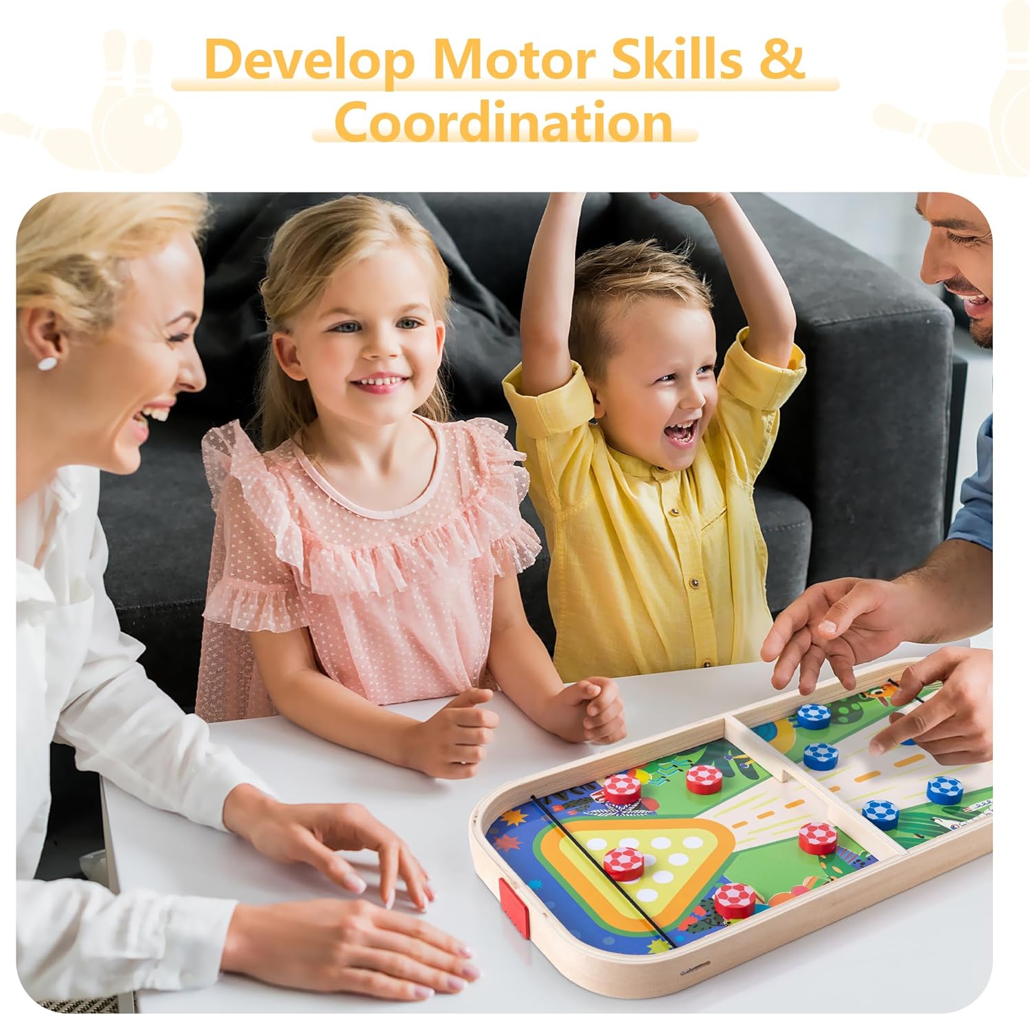 Miosea 3-in-1 Table Game Curling
