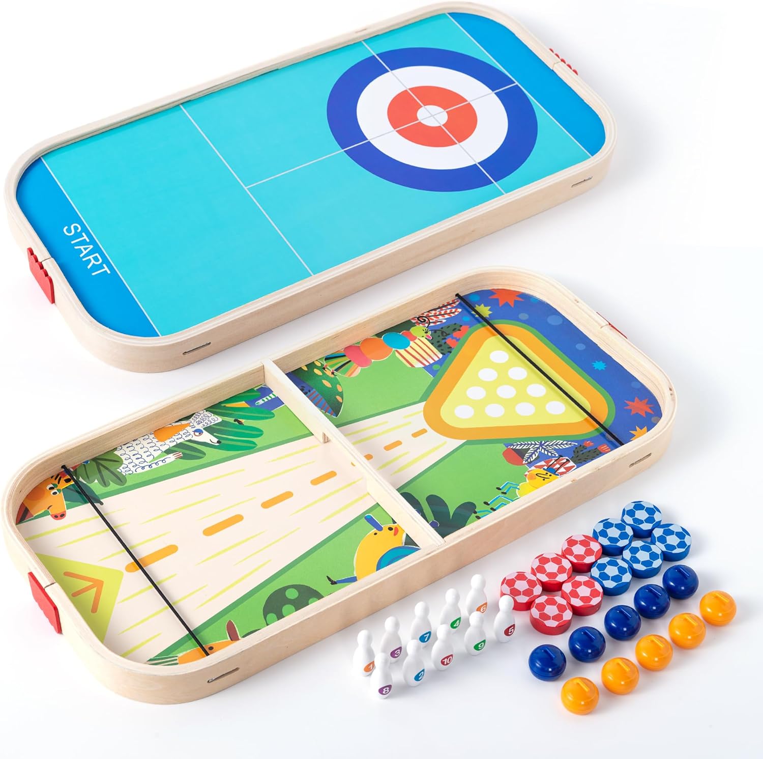 Miosea 3-in-1 Table Game Curling